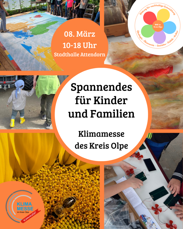 Klimamesse Attendorn Spannendes für Kinder und Familien am 8.3.26